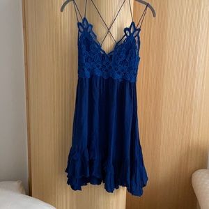 Free People , FP One Adella Slip Dress, Short, size Small,